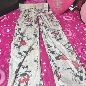 Brand New With Tags Mickey & Minnie Soft Women’s Pajama Pants Size XS